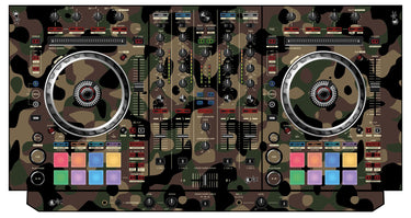 Pioneer DJ DDJ SX 3 Skin Camo Woodland
